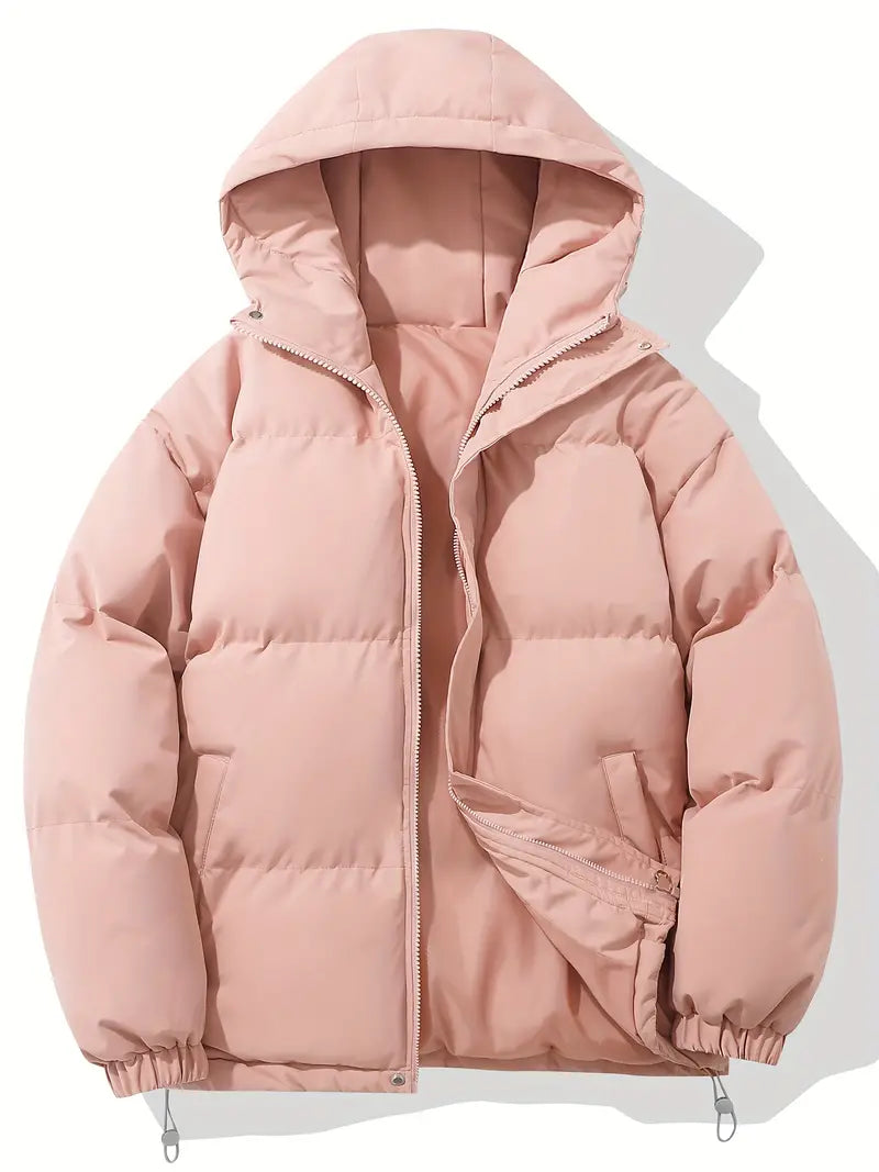 Nathalie Boutique | Manteau d’hiver chaud avec capuche.