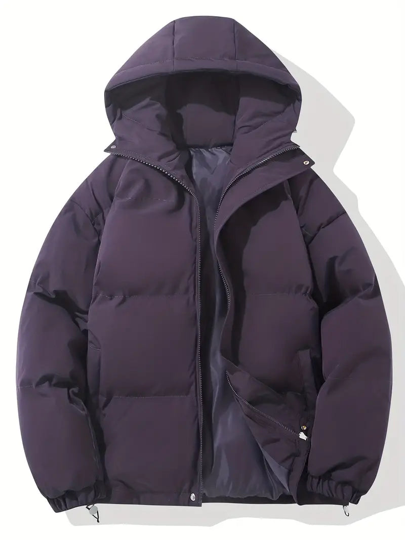 Nathalie Boutique | Manteau d’hiver chaud avec capuche.
