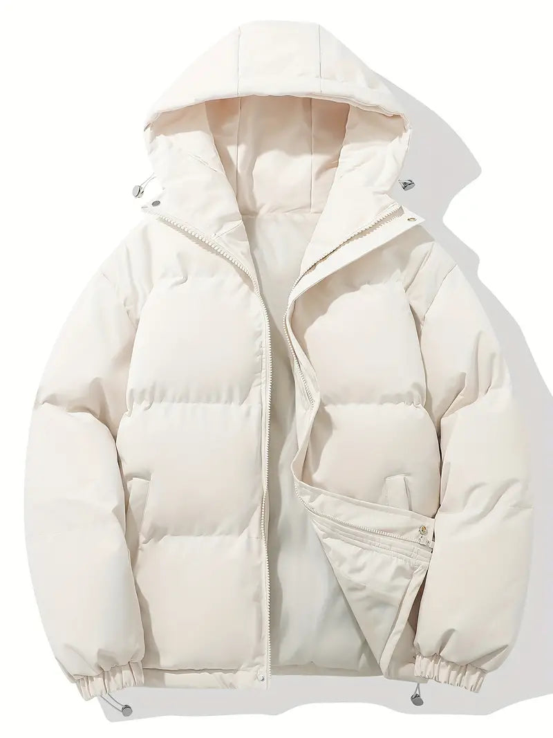 Nathalie Boutique | Manteau d’hiver chaud avec capuche.