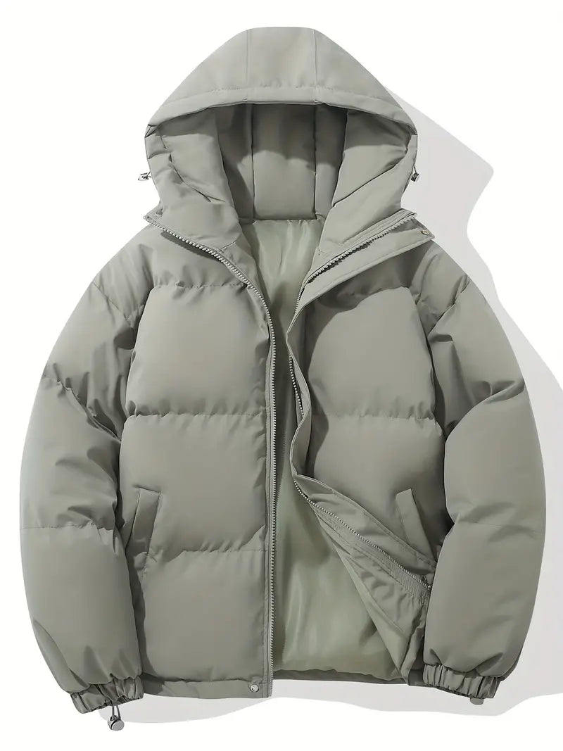 Nathalie Boutique | Manteau d’hiver chaud avec capuche.