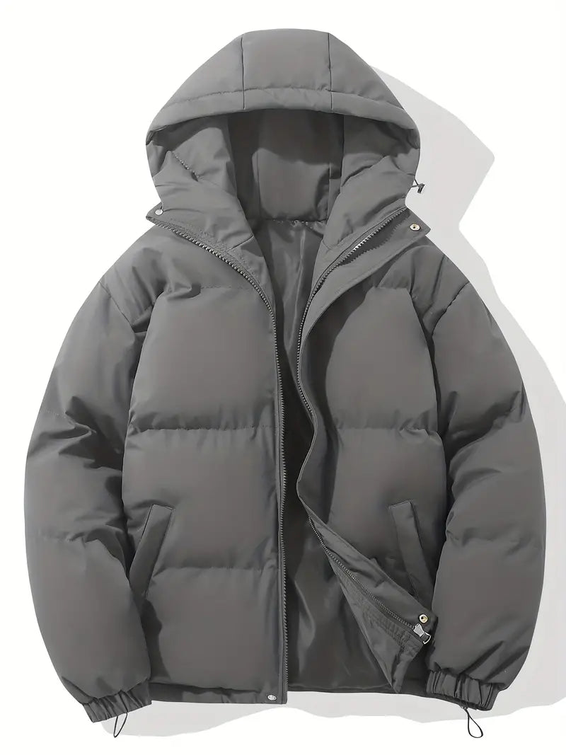 Nathalie Boutique | Manteau d’hiver chaud avec capuche.
