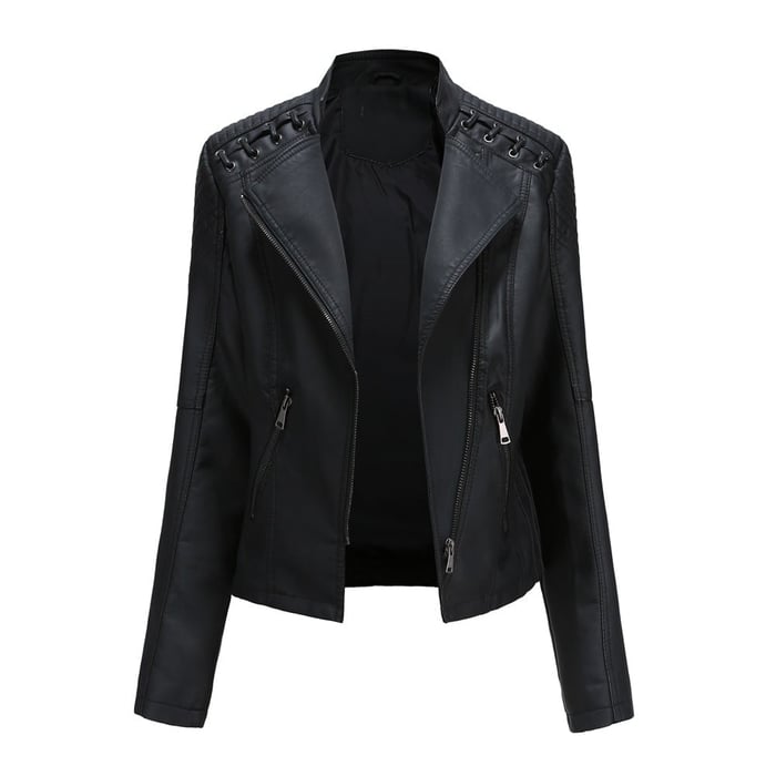 Nouvelle Arrivée - 50% DE RÉDUCTION💝💥 Veste en Cuir Lavé