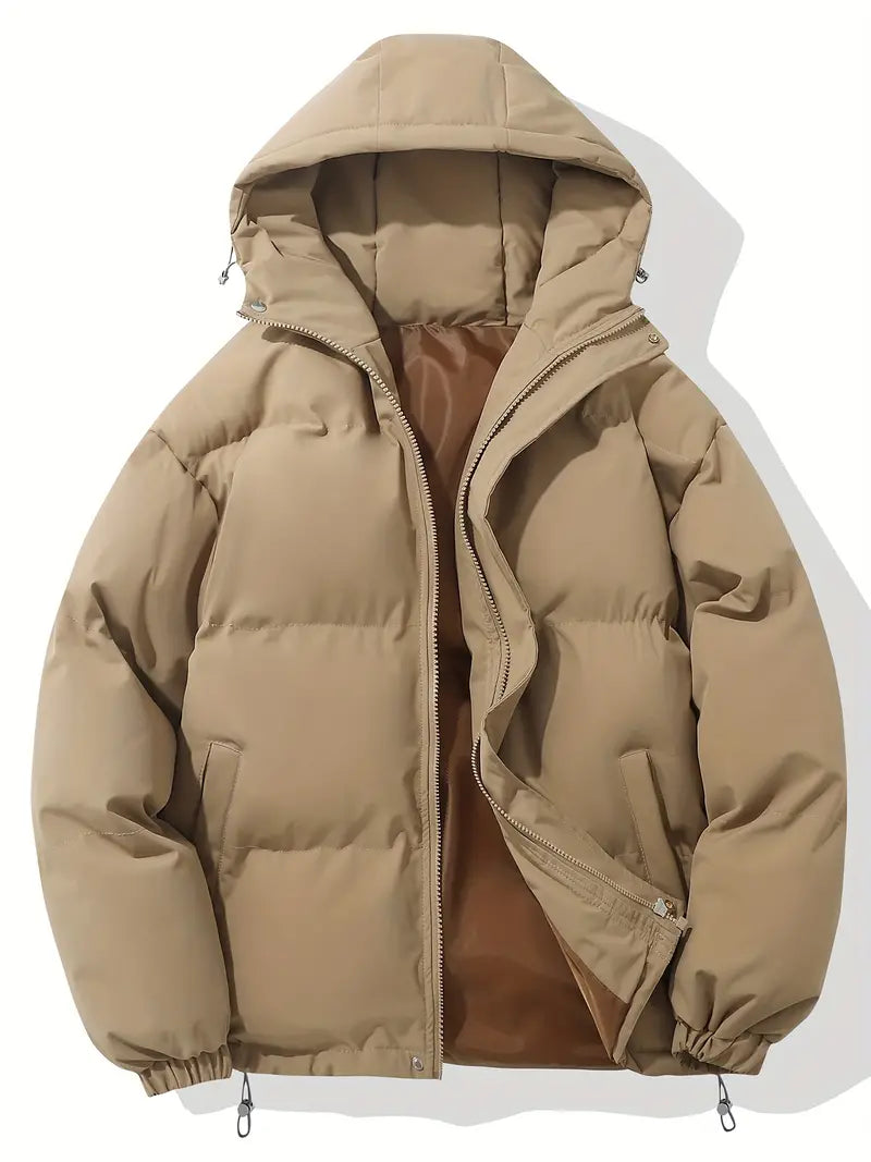 Nathalie Boutique | Manteau d’hiver chaud avec capuche.