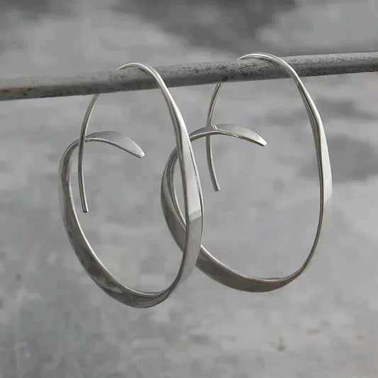 Boucles d'oreilles spirales délice
