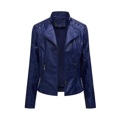 Nouvelle Arrivée - 50% DE RÉDUCTION💝💥 Veste en Cuir Lavé