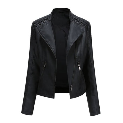 Nouvelle Arrivée - 50% DE RÉDUCTION💝💥 Veste en Cuir Lavé